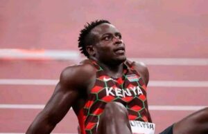 Ferdinand Omanyala is out of the finals Ferdinand Omanyala is out of the finals