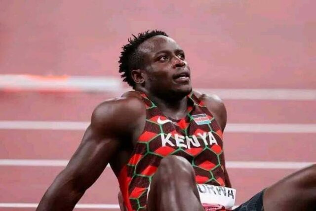 Ferdinand Omanyala is out of the finals