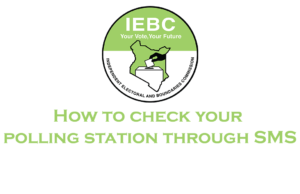 How to check your polling station through SMS How to check your polling station through SMS