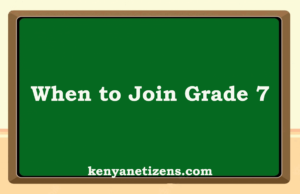 When to Join Grade 7 and Exam Guidelines for Grade 6 When to Join Grade 7