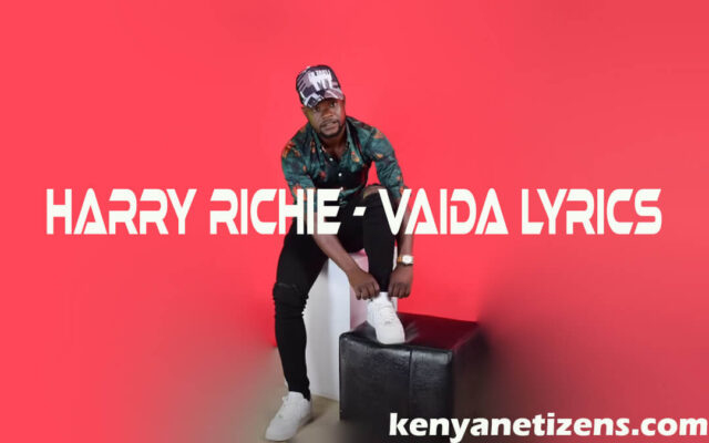 Harry Richie - Vaida Lyrics